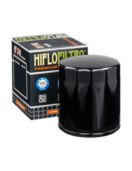 Filtre à huile HIFLOFILTRO noir brillant - HF174B
