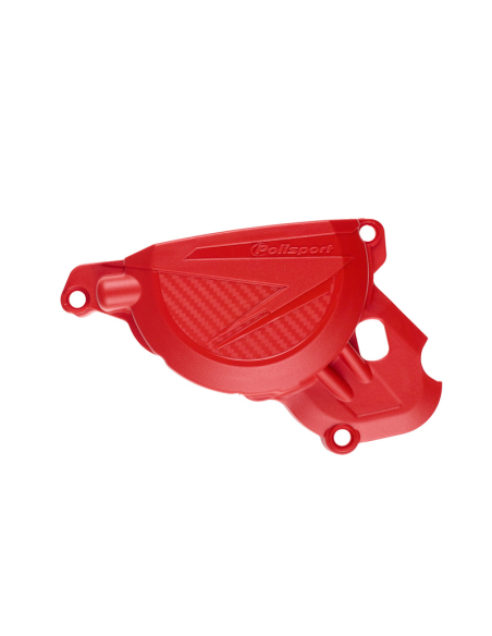Protection de carter d'allumage - Rouge - POLISPORT - BETA RR 350 390 430 480 EFI 2020-2022
