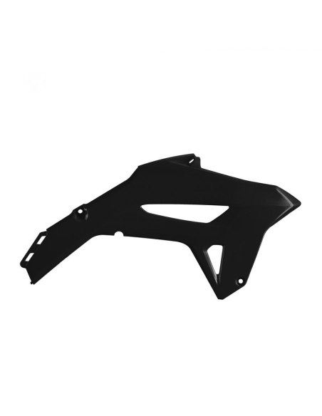 Ouies de radiateur - Noir - POLISPORT Honda 250 CRF-R 2022 450 CRF-R 2021