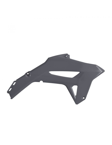 Ouies de radiateur - Gris - POLISPORT Honda 250 CRF-R 2022 450 CRF-R 2021