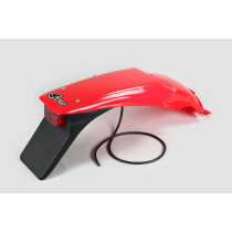Garde boue Arrière - Rouge - UFO Honda 125 CR 1998-1999 et 250 CR 1997-1999