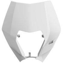 Plaque phare - Blanc - POLISPORT KTM EXC EXC-F 2020-2022