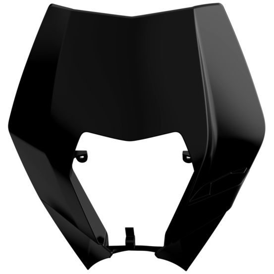 Plaque phare - Noir - POLISPORT KTM EXC EXC-F 2020-2023