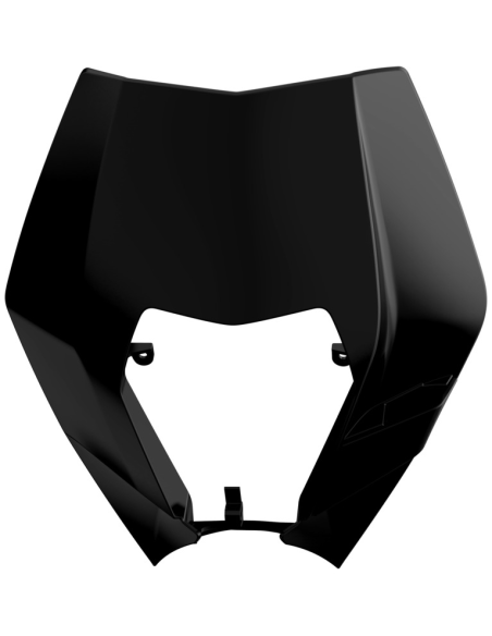 Plaque phare - Noir - POLISPORT KTM EXC EXC-F 2020-2023