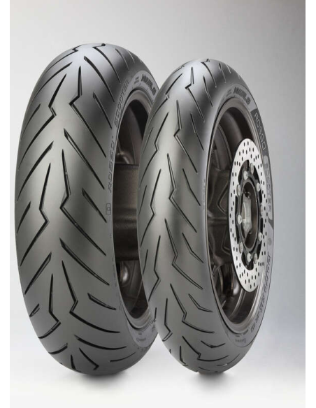 Pneu Avant/arrière Scooter PIRELLI DIABLO ROSSO SCOOTER REINF 100/80-14 M/C 54S TL