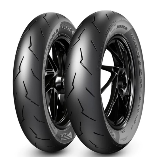 Pneu Avant Scooter PIRELLI DIABLO ROSSO SCOOTER REINF 100/90-12 M/C 64P TL