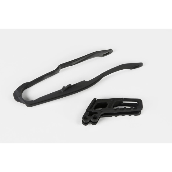 Kit guide chaîne + patin - Noir - UFO Honda 125 CR 2005-2006