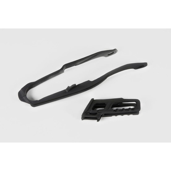 Kit guide chaîne + patin - Noir - UFO Honda CR CRF-R 2007