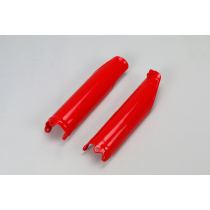 Protections de fourche - Rouge - UFO Honda 250 CRF R 2014-2018 / 450 CRF R 2009-2018 / RX 2017-2018