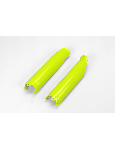 Protections de fourche - Néon Jaune - UFO Honda 250 CRF R 2014-2018 / 450 CRF R 2009-2018 / RX 2017-2018