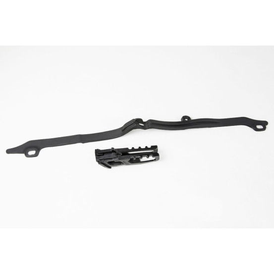 Kit guide chaîne + patin - Noir - UFO Honda 450 CRF-R 2009-2012 et 250 CRF-R 2010-2013