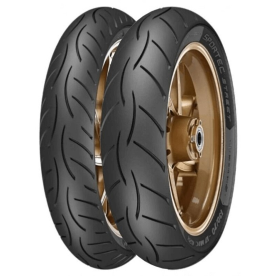 Pneu Avant/arrière Urbain METZELER SPORTEC STREET 2 70/90-17 M/C 38S TL
