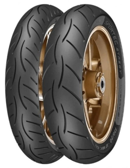Pneu Avant/arrière Urbain METZELER SPORTEC STREET 2 70/90-17 M/C 38S TL