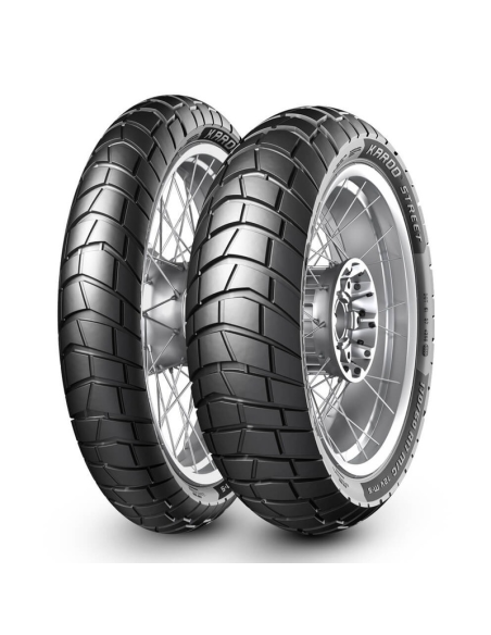Pneu Avant Trail METZELER KAROO STREET 120/70 R 19 M/C 60V TL