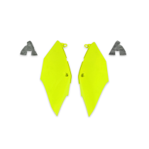 Plaques latérales - Néon Jaune - UFO Honda 250 CRF-R 2018-2021