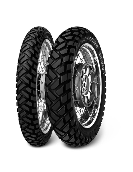 Pneu Arrière Trail METZELER ENDURO 3 SAHARA 120/80-18 M/C 62S DP TT