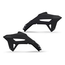 Ouies de radiateur - Noir - UFO Honda 450 CRF-R 2021-2024 et 250 CRF-R 2022-2024