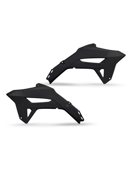 Ouies de radiateur - Noir - UFO Honda 450 CRF-R 2021-2024 et 250 CRF-R 2022-2024