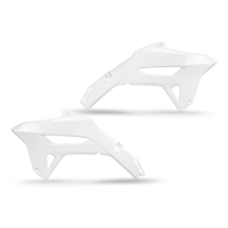 Ouies de radiateur - Blanc - UFO Honda 450 CRF-R 2021-2024 et 250 CRF-R 2022-2024