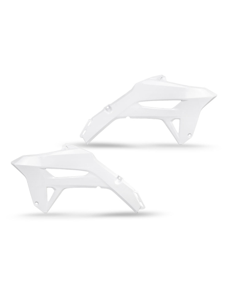 Ouies de radiateur - Blanc - UFO Honda 450 CRF-R 2021-2024 et 250 CRF-R 2022-2024