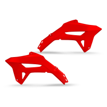 Ouies de radiateur - Rouge - UFO Honda 450 CRF-R 2021-2024 et 250 CRF-R 2022-2024