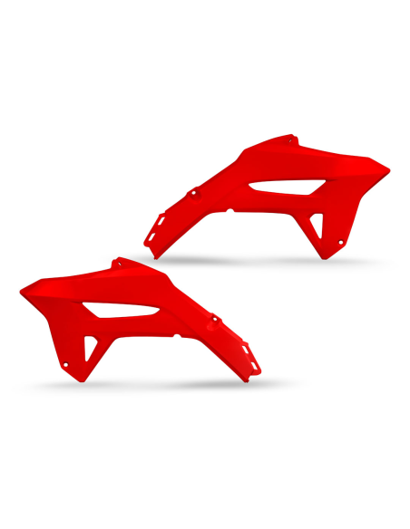 Ouies de radiateur - Rouge - UFO Honda 450 CRF-R 2021-2024 et 250 CRF-R 2022-2024