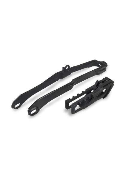 Kit guide chaîne + patin - Noir - UFO Honda 250 CRF-R 2020-2026