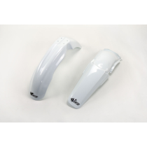 Kit Gardes boues Avant + Arrière - Blanc - UFO Honda 125 250 CR 2002-2003