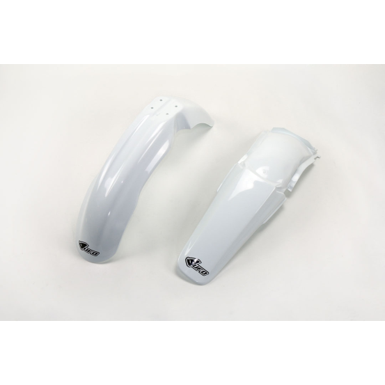 Kit Gardes boues Avant + Arrière - Blanc - UFO Honda 125 250 CR 2002-2003