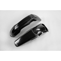 Kit Gardes boues Avant + Arrière - Noir - UFO Honda 125 250 CR 2004-2007