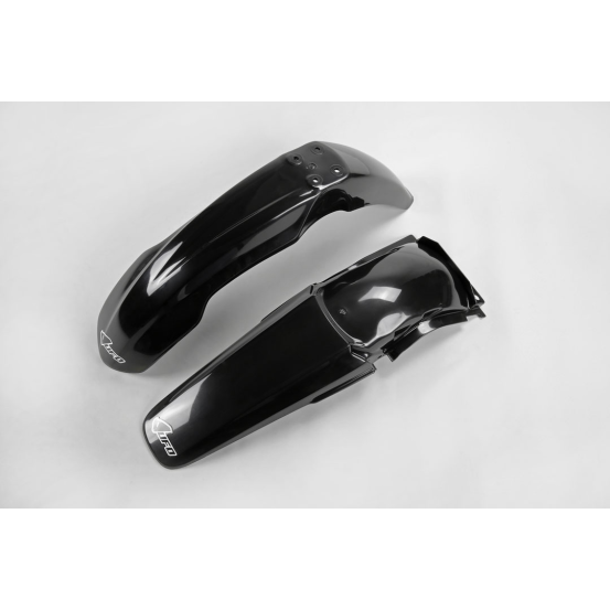 Kit Gardes boues Avant + Arrière - Noir - UFO Honda 125 250 CR 2004-2007