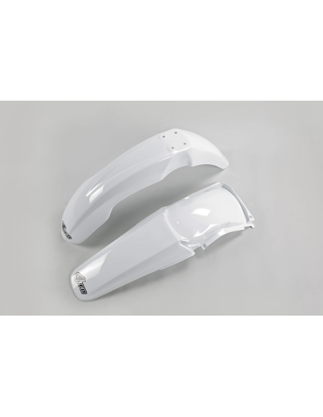 Kit Gardes boues Avant + Arrière - Blanc - UFO Honda 125 250 CR 2004-2007