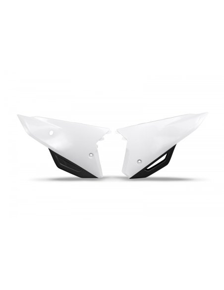 Plaques latérales supérieur/inférieur UFO Honda 450 CRF-R 2021 450 CRF-RX 2021 Blanc