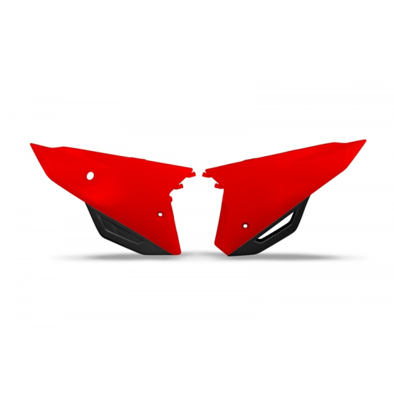 Plaques latérales supérieur/inférieur UFO Honda 450 CRF-R 2021 450 CRF-RX 2021 Rouge