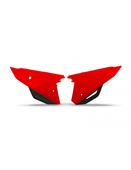 Plaques latérales supérieur/inférieur UFO Honda 450 CRF-R 2021 450 CRF-RX 2021 Rouge