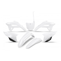 Kit plastiques UFO Honda 250 CRF-R 2022 et 450 CRF-R 2021-2022 Blanc