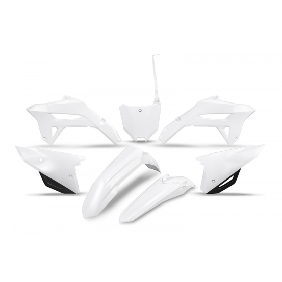 Kit plastiques UFO Honda 250 CRF-R 2022 et 450 CRF-R 2021-2022 Blanc
