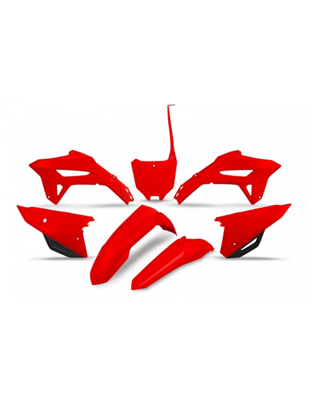 Kit plastiques UFO Honda 250 CRF-R 2022 et 450 CRF-R 2021-2022 Rouge