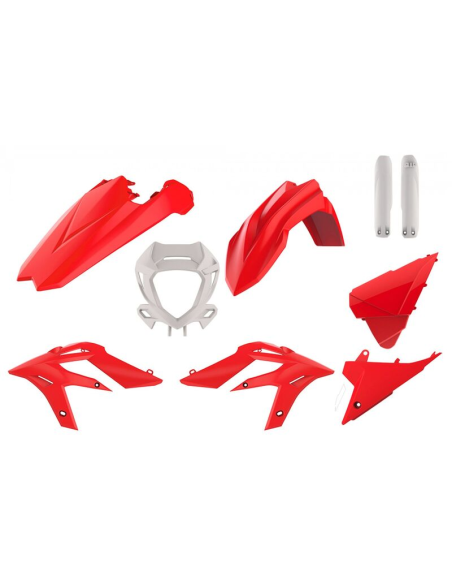 Kit plastiques complet - Rouge - POLISPORT Beta Xtrainer 2018-2022