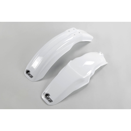 Kit Gardes boues Avant + Arrière - Blanc - UFO Honda 85 CR 2003-2024