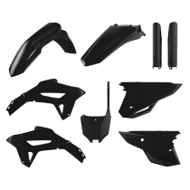 Kit plastiques - Noir - POLISPORT Honda 250 CRF-R 2022 / 450 CRF-R 2021