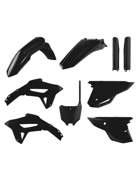 Kit plastiques - Noir - POLISPORT Honda 250 CRF-R 2022 / 450 CRF-R 2021