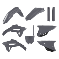 Kit plastiques - Gris - POLISPORT nardo Honda 250 CRF-R 2022 450 CRF-R 2021