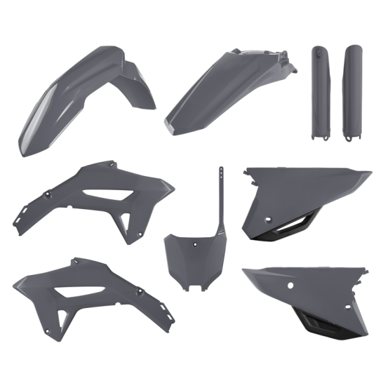 Kit plastiques - Gris - POLISPORT nardo Honda 250 CRF-R 2022 450 CRF-R 2021