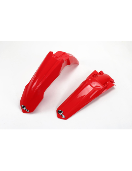 Kit Gardes boues Avant + Arrière - Rouge - UFO Honda 250 CRF-R 2014-2017