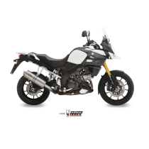 Silencieux MIVV Oval inox Suzuki DL1000 V-Strom 2014-2016