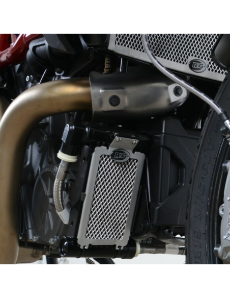 Protection de radiateur huile R&G RACING noir - INDIAN FTR1200-S