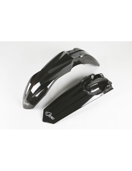 Kit Gardes boues Avant + Arrière - Noir - UFO Honda 250 CRF-R 2018-2021