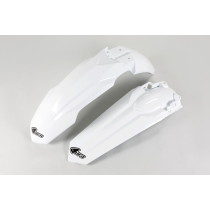 Kit Gardes boues Avant + Arrière - Blanc - UFO Honda 250 CRF-R 2018-2021