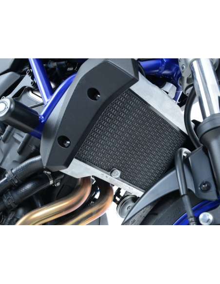 Protection de radiateur R&G RACING titane - YAMAHA MT-07